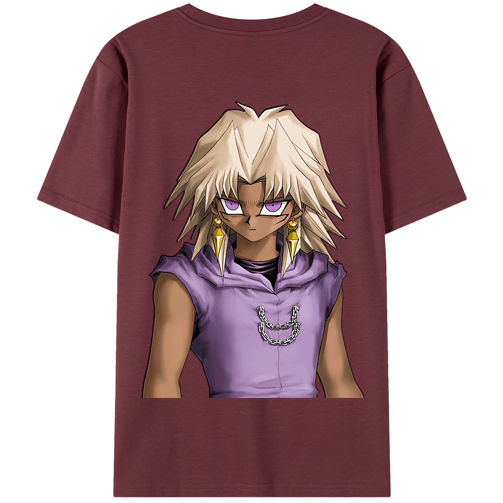 （画像用） 遊☆戯☆王 Yu-Gi-Oh! 綿100％半袖Tシャツ（背面プリント）
